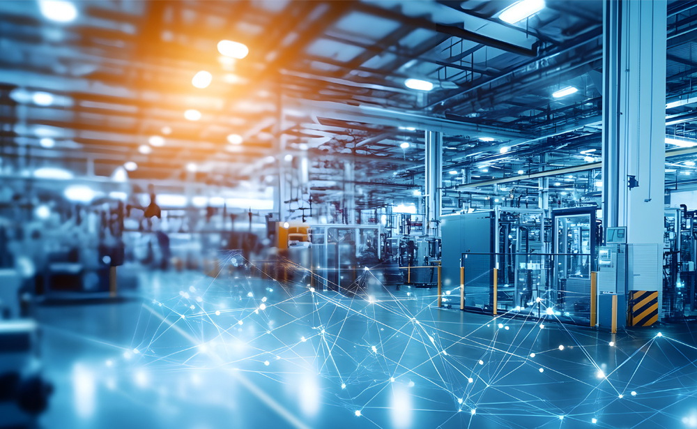 スマートファクトリーの内観